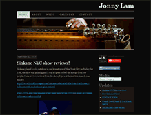 Tablet Screenshot of jonnylam.com